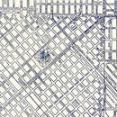Vintage Map of Fresno, California 1925