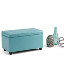 Cosmopolitan - Upholstered Storage Ottoman by HouseOfZazla