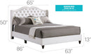 Upholstered Bed Transitional by HouseOfZazla