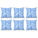 4 Pack Outdoor Pillow Covers - Water-Repellent Decorative Cushions