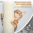 68in Multi-Level Cat Tree Tower with Hammocks & Scratching Posts
