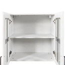 Wall Cabinet with Glass Door and Adjustable Shelves by HouseOfZazla