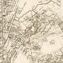 Vintage Map of Oakland, California 1903