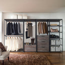 Monica - Walk In Closet With Three Drawers And Shelf by HouseOfZazla