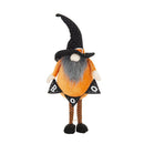 Standing Gnome With Gnome & Holding Banner, For Halloween Decor