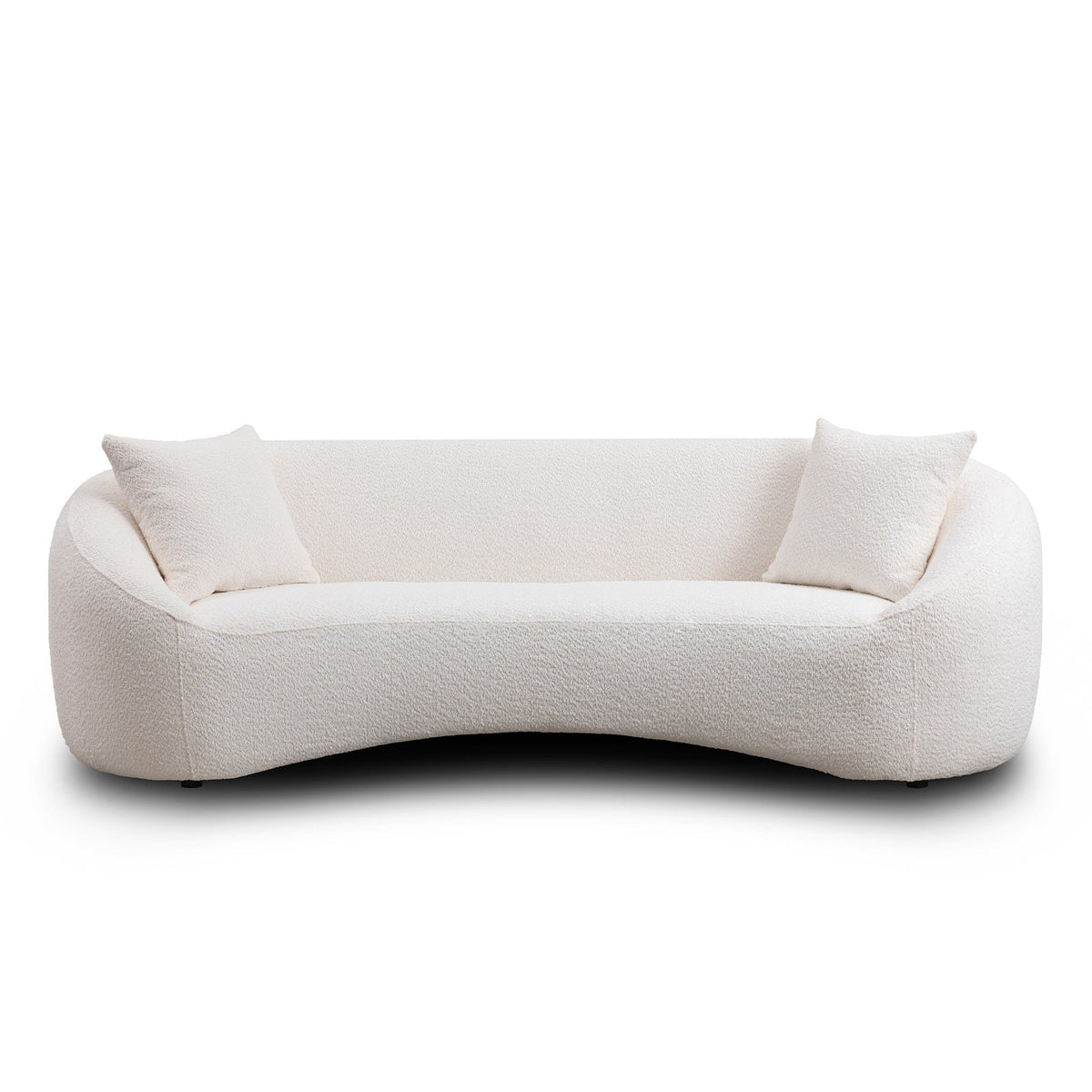 Minimalist Curved Sofa, 3 Seater, photo 9 of 10