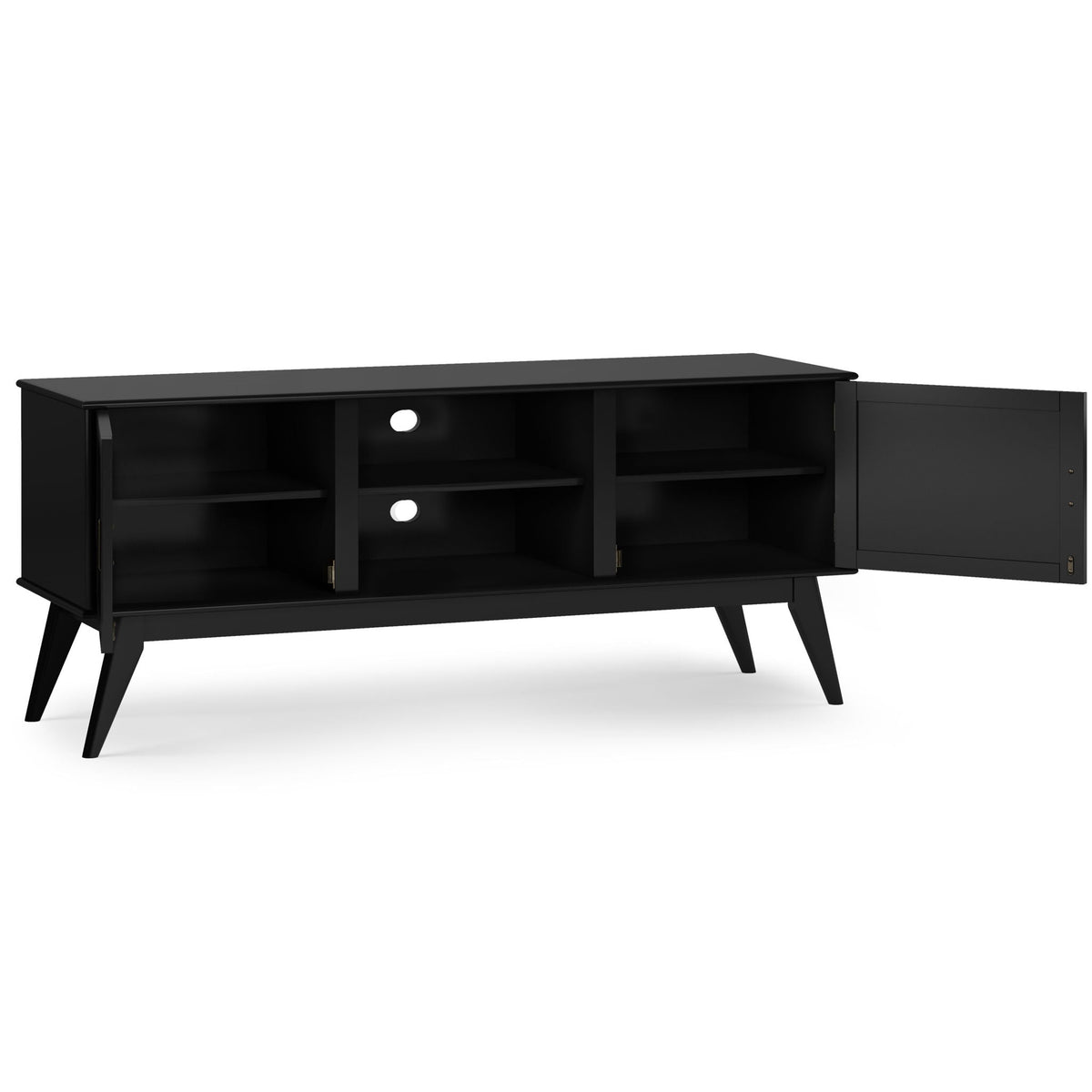 Draper - Handcrafted Mid Century Low TV Media Stand, photo 36 of 40