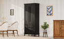 70" Kitchen Pantry Cabinet with 6 Door Shelves and 3 Drawers by HouseOfZazla