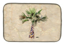 Palm Tree Dish Drying Mat Absorbent Dish Drying Mat Pad for Kitchen Counter Dish Drainer Mat for Countertop, 14 x 21", Multicolor