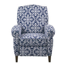 Kirby Transitional Push Back Recliner Chair