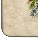 Palm Tree Dish Drying Mat Absorbent Dish Drying Mat Pad for Kitchen Counter Dish Drainer Mat for Countertop, 14 x 21", Multicolor