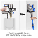 Cordless Vacuum Cleaner with LED Light & Removable Battery – Blue