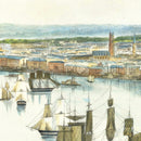 Vintage Map of New Orleans, Louisiana 1852