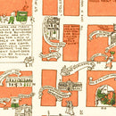 Vintage Map of New Orleans, Louisiana 1929