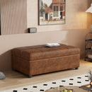 Twin Size Folding Ottoman Sleeper Bed With Mattress Convertible Guest Bed by Unique Piece Furniture