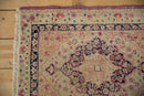 2x2.5 Antique Kerman Square Rug Mat