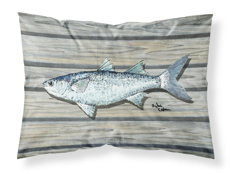 Fish Mullet Moisture wicking Fabric standard pillowcase