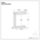 Skyler - Handcrafted C Side Table by Unique Piece Furniture