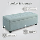 Elegant Tufted Storage Ottoman Bench by HouseOfZazla