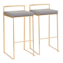 Fuji - Contemporary / Glam & Quality Construction Barstool by Unique Piece Furniture