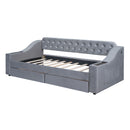 Upholstered Daybed With Storage Armrests And USB Port by HouseOfZazla