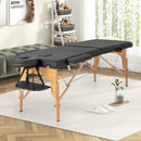 84 Inch Foldable Massage Table with Carrying Bag and Height Adjustable by LJGDeals
