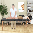 84 Inch Foldable Massage Table with Carrying Bag and Height Adjustable by LJGDeals