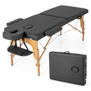 84 Inch Foldable Massage Table with Carrying Bag and Height Adjustable by LJGDeals