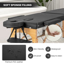 84 Inch Foldable Massage Table with Carrying Bag and Height Adjustable by LJGDeals