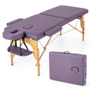 84 Inch Foldable Massage Table with Carrying Bag and Height Adjustable by LJGDeals
