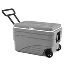 84 Quart Wheeled Cooler with Pull Handle by LJGDeals