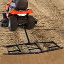 84 inch Wide Driveway Drag Tow Behind Landscape Leveling Rake with Reinforced Bars-Black by LJGDeals