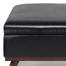 Owen - Multifunctional Square Coffee Table Storage Ottoman by HouseOfZazla