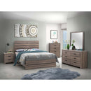 Slatted Headboard Panel Bed by HouseOfZazla