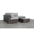 Seating Set With Cushions Handcrafted Wicker Design by HouseOfZazla