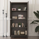 Modern Sideboard Buffet With 4 Mirrored Doors, Adjustable Shelves by HouseOfZazla