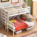 Detachable Design Bunk Bed With Ladder by Unique Piece Furniture