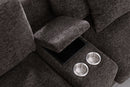 Nyeisha - Piece Upholstered Sofa & Chaise - Coffee by HouseOfZazla