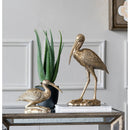 10x15.9x3.7" Standing Crane Figurine by HouseOfZazla