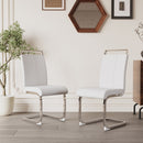 Modern Dining Chairs With Padded Seat, High Back by Unique Piece Furniture