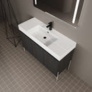 Freestanding Bathroom Vanity With Resin Sink And Storage Cabinet by HouseOfZazla