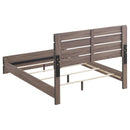 Slatted Headboard Panel Bed by HouseOfZazla