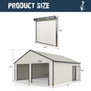 Motorized Roll-Up Door Kit for Garage Shed