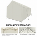 Carport, 12×20 Heavy Duty Portable Carport Garage Tent for Outdoor Storage Shelter by HouseOfZazla