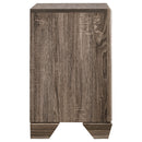 Tomasina - 2 Drawer Rectangular Nightstand - Taupe