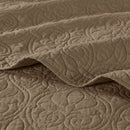 Reversible Quilt Set Mocha King/Cal King