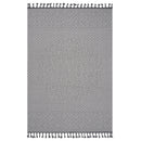 Guros - 6' X 9' Medallion Indoor / Outdoor Area Rug - White / Ivory
