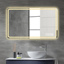 24X40 Inch LED Bathroom Mirror Vanity with Front Lights