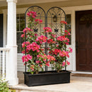 Garden Metal Trellis Rustproof Trellis For Climbing Plants Outdoor Flower Support by Unique Piece Furniture