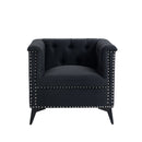 Accent Chair Living Room Chairs Single Sofa Chair,Arm Chairs with Linen Fabric, Mid Century Accent Arm Chairs Comfy Reading Lounge Club Armchair for Bedroom Office Study